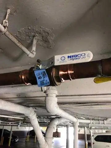Copper pipe repair and valve work for Backflow Testing in Eureka